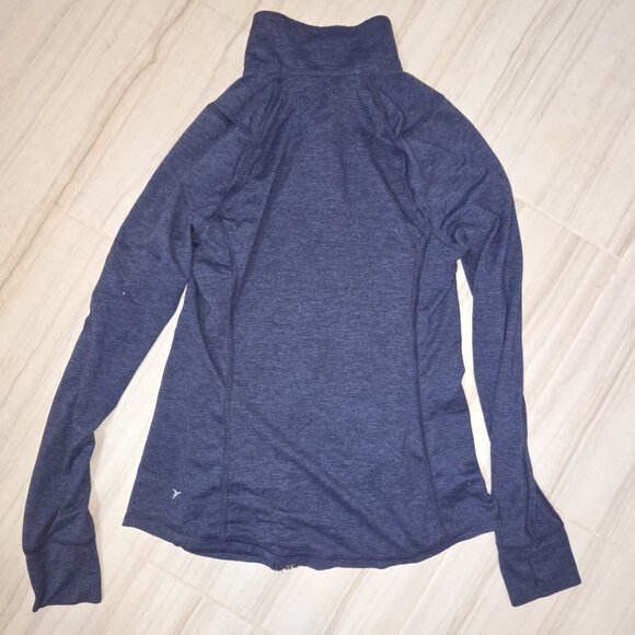 Old Navy Active Go Dry Jacket Heather Blue - Picture 2 of 10